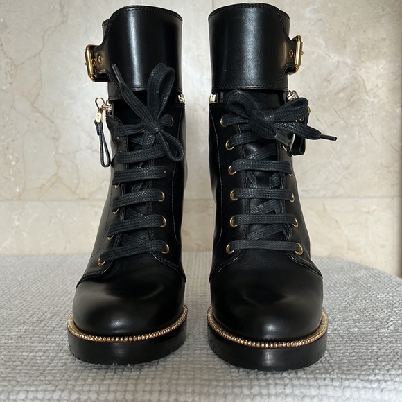 Sergio Rossi Black Ankle Boots Size 6 I IT 36 - Picture 3 of 9